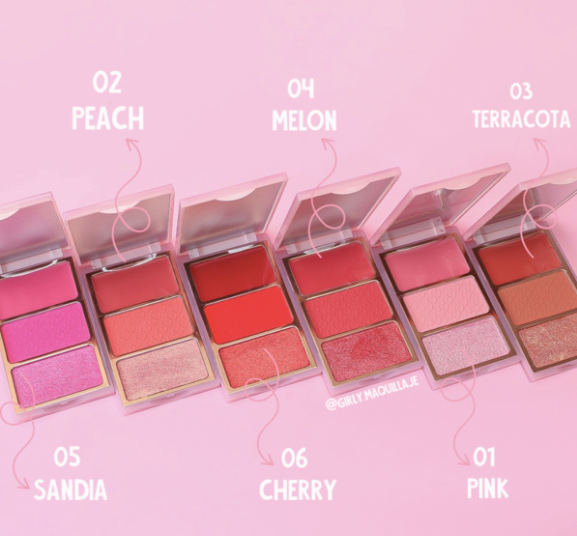 Velvet Blush x3 Bloomshell