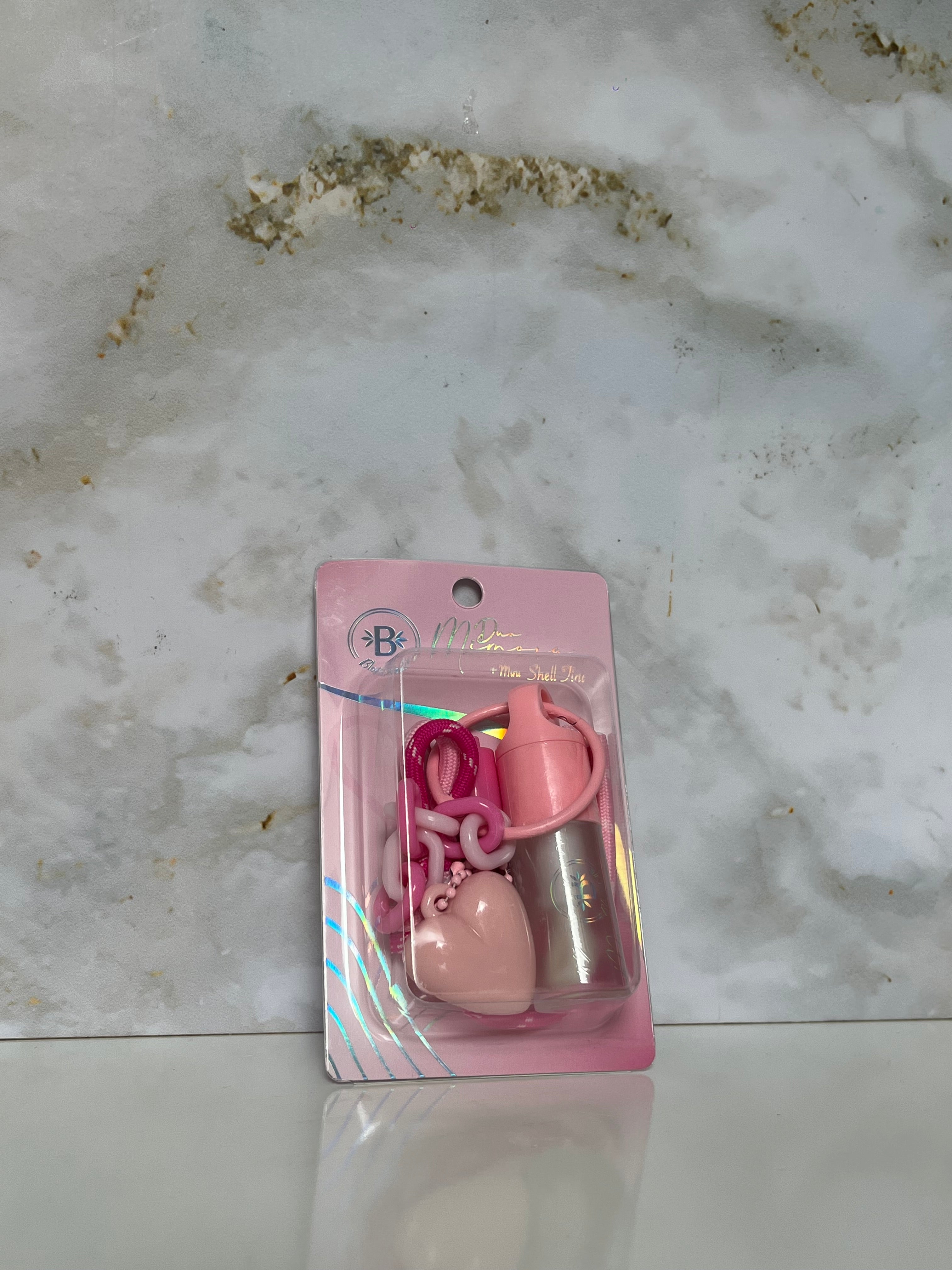 Duo Llavero Mimosa + Mini Shell Tint Bloomshell